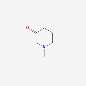 molecular formula C6H11NO B1359798 1-甲基哌啶-3-酮 CAS No. 5519-50-6