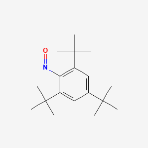 molecular formula C18H29NO B1359800 2,4,6-tri-tert-Butylnitrosobenzene CAS No. 24973-59-9
