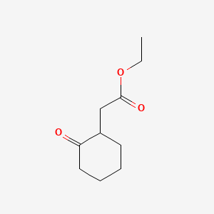 molecular formula C10H16O3 B1359801 Ethyl 2-(2-oxocyclohexyl)acetate CAS No. 24731-17-7