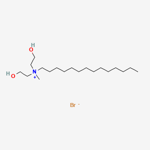 N,N-Bis(2-hydroxyethyl)-N-methyltetradecan-1-aminium bromide
