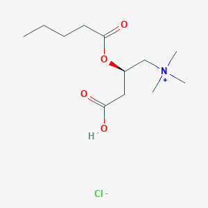 molecular formula C12H24ClNO4 B1359839 Valeryl-L-carnitineChloride CAS No. 162040-64-4