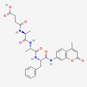 molecular formula C29H32N4O8 B1359841 Suc-Ala-Ala-Phe-AMC 