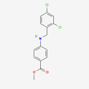 Methyl 4-[(2,4-dichlorobenzyl)amino]benzoate