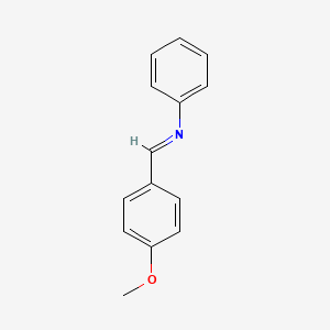 N-(4-Methoxybenzylidene)aniline