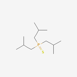 molecular formula C12H27PS B1359863 Triisobutylphosphine sulfide CAS No. 3982-87-4