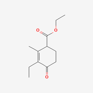 4-Carbethoxy-2-ethyl-3-methyl-2-cyclohexen-1-one