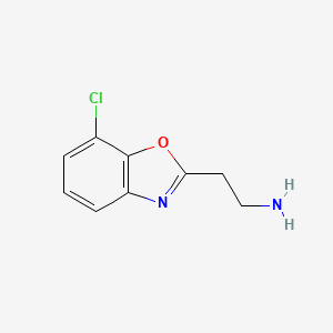 2-(7-Chloro-1,3-benzoxazol-2-yl)ethanamine
