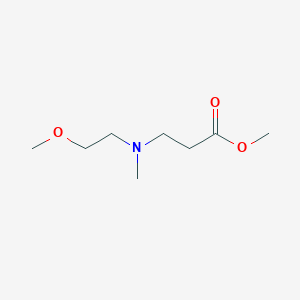 Methyl 3-[(2-methoxyethyl)(methyl)amino]propanoate