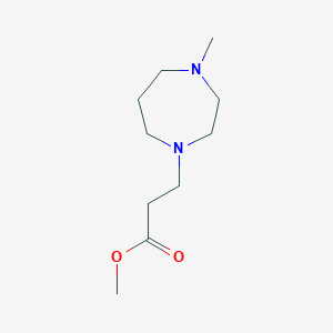 Methyl 3-(4-methyl-1,4-diazepan-1-yl)propanoate