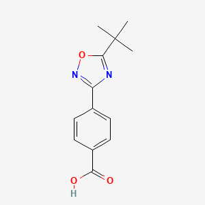 4-(5-Tert-butyl-1,2,4-oxadiazol-3-yl)benzoic acid