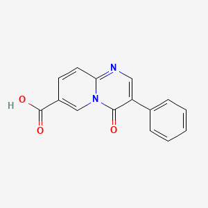 4-oxo-3-phenyl-4H-pyrido[1,2-a]pyrimidine-7-carboxylic acid