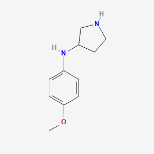 N-(4-methoxyphenyl)pyrrolidin-3-amine