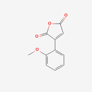 molecular formula C11H8O4 B1359899 3-(2-Methoxyphenyl)furan-2,5-dione CAS No. 4664-99-7