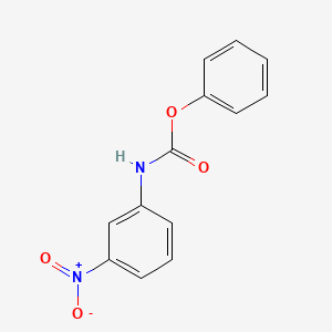 molecular formula C13H10N2O4 B1359906 phenyl N-(3-nitrophenyl)carbamate CAS No. 35289-89-5