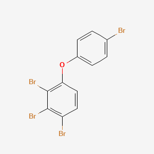 molecular formula C12H6Br4O B1359910 1,2,3-Tribromo-4-(4-bromophenoxy)benzene CAS No. 446254-31-5