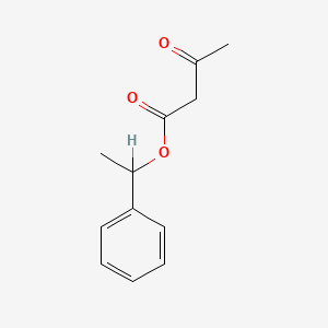 molecular formula C12H14O3 B1359911 1-Phenylethyl acetoacetate CAS No. 40552-84-9