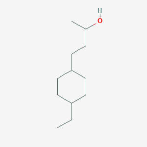 molecular formula C12H24O B13599114 4-(4-Ethylcyclohexyl)butan-2-ol 