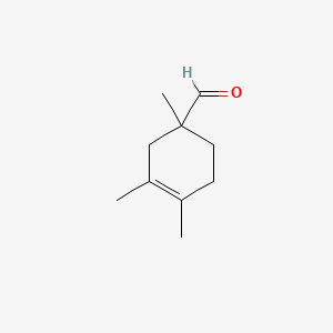 molecular formula C10H16O B1359912 1,3,4-Trimethyl-3-cyclohexen-1-carboxaldehyde CAS No. 40702-26-9