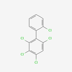 molecular formula C12H5Cl5 B1359914 2,2',3,4,6-Pentachlorobiphenyl CAS No. 55215-17-3