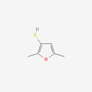 molecular formula C6H8OS B1359916 2,5-Dimethylfuran-3-thiol CAS No. 55764-23-3