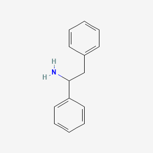 molecular formula C14H15N B1359920 1,2-Diphenylethylamine CAS No. 25611-78-3