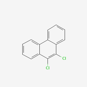 molecular formula C14H8Cl2 B1359921 9,10-Dichlorophenanthrene CAS No. 17219-94-2