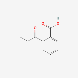 molecular formula C10H10O3 B1359935 2-丙酰基苯甲酸 CAS No. 2360-45-4