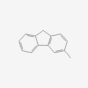 molecular formula C14H12 B1359940 3-Methyl-9H-fluorene CAS No. 2523-39-9