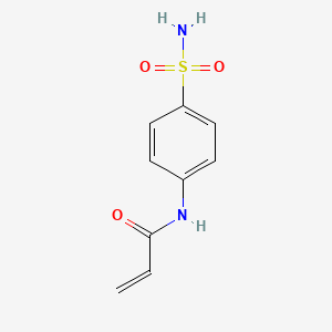 molecular formula C9H10N2O3S B1359943 N-(4-sulfamoylphenyl)prop-2-enamide CAS No. 2621-99-0