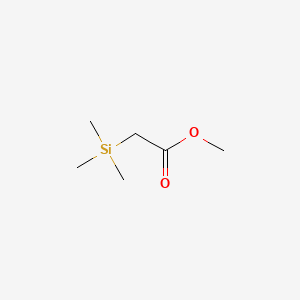 molecular formula C6H14O2Si B1359949 Methyl (trimethylsilyl)acetate CAS No. 2916-76-9