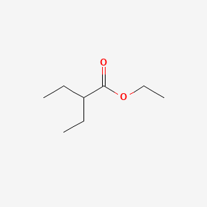 molecular formula C8H16O2 B1359954 2-乙基丁酸乙酯 CAS No. 2983-38-2