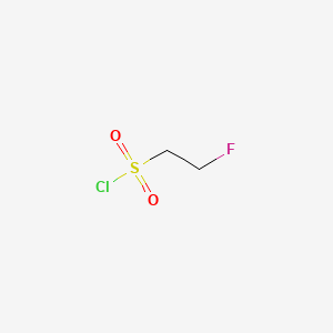 molecular formula C2H4ClFO2S B1359957 Ethanesulfonyl chloride, 2-fluoro- CAS No. 762-68-5