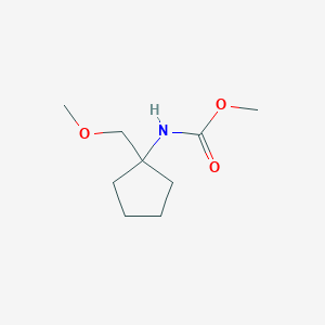 Methyl [1-(methoxymethyl)cyclopentyl]carbamate