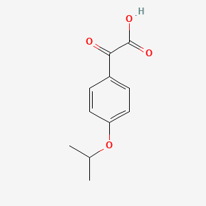 molecular formula C11H12O4 B13599875 2-(4-Isopropoxyphenyl)-2-oxoacetic acid CAS No. 1094294-19-5