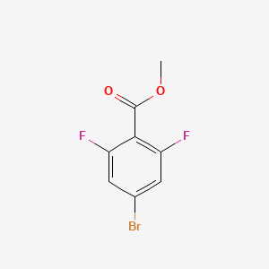 molecular formula C8H5BrF2O2 B1360007 Methyl 4-bromo-2,6-difluorobenzoate CAS No. 773134-11-5