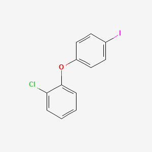 molecular formula C12H8ClIO B1360008 1-Chloro-2-(4-iodophenoxy)benzene CAS No. 1017793-89-3