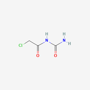 molecular formula C3H5ClN2O2 B1360011 (2-chloro-acetyl)-urea CAS No. 4791-21-3