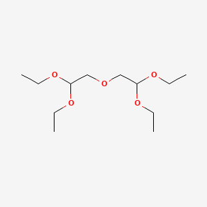 molecular formula C12H26O5 B1360016 2-(2,2-二乙氧基乙氧基)-1,1-二乙氧基乙烷 CAS No. 56999-16-7