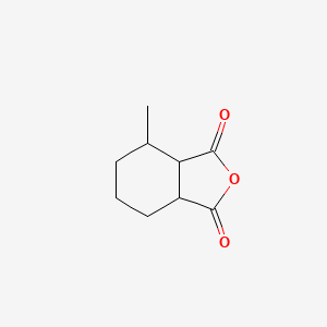 molecular formula C9H12O3 B1360017 Hexahydro-3-methylphthalic anhydride CAS No. 53319-73-6