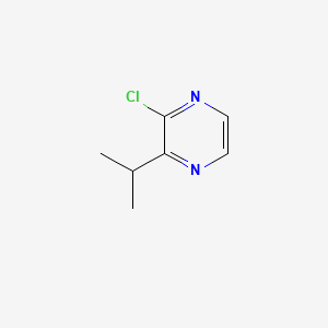 molecular formula C7H9ClN2 B1360018 2-Chloro-3-(1-methylethyl)pyrazine CAS No. 57674-20-1