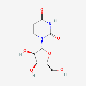 molecular formula C9H14N2O6 B1360020 5,6-二氢尿苷 CAS No. 5627-05-4
