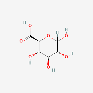 molecular formula C6H10O7 B1360022 D-葡萄糖醛酸 CAS No. 528-16-5