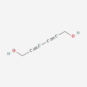 molecular formula C6H6O2 B1360023 2,4-Hexadiyne-1,6-diol CAS No. 3031-68-3