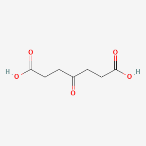 molecular formula C7H10O5 B1360025 4-Oxoheptanedioic acid CAS No. 502-50-1