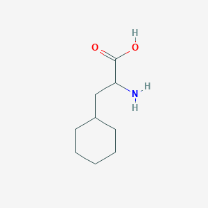 molecular formula C9H17NO2 B1360026 2-Amino-3-cyclohexylpropanoic acid CAS No. 4441-50-3