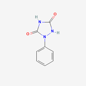 molecular formula C8H7N3O2 B1360029 1-Phenylurazole CAS No. 6942-46-7