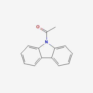 molecular formula C14H11NO B1360030 1-(9H-carbazol-9-yl)ethanone CAS No. 574-39-0