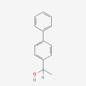 molecular formula C14H14O B1360031 1-(4-联苯基)乙醇 CAS No. 3562-73-0