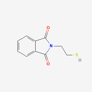 molecular formula C10H9NO2S B1360032 Ethanethiol, 2-phthalimido- CAS No. 4490-75-9