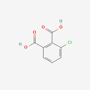 molecular formula C8H5ClO4 B1360033 3-Chlorophthalic acid CAS No. 27563-65-1
